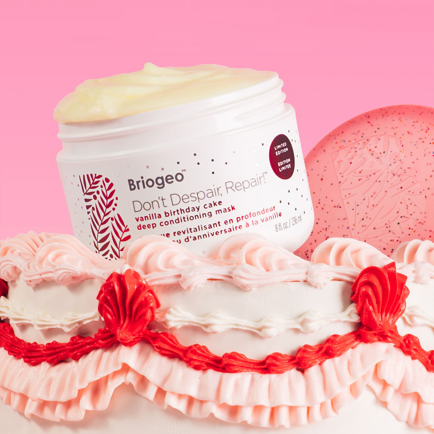 DON'T DESPAIR, REPAIR! DEEP CONDITIONING HAIR MASK IN VANILLA BIRTHDAY CAKE SCENT (MASCARILLA PARA CABELLO)